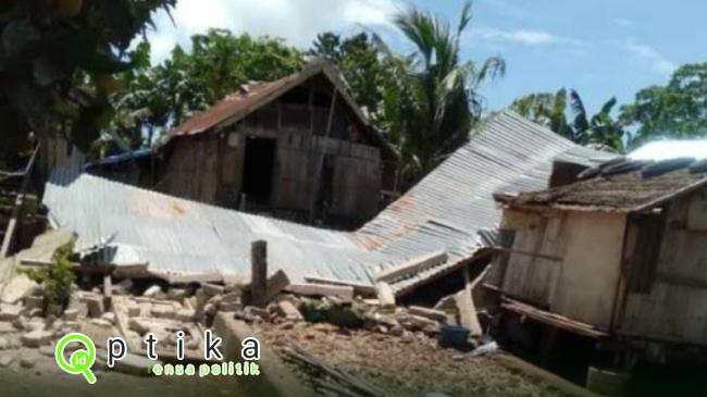 Tercatata 15 Kali Gempa Susulan Bangunan Rusak Dan 1 Luka Ringan