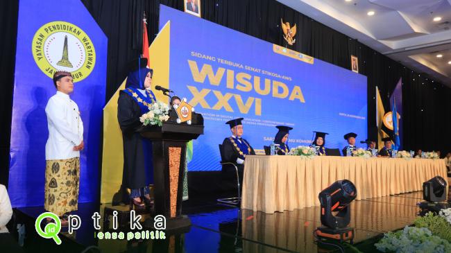 Wisuda Xxvii Stikosa Aws Siap Hasilkan Lulusan Andal Di Era Digital