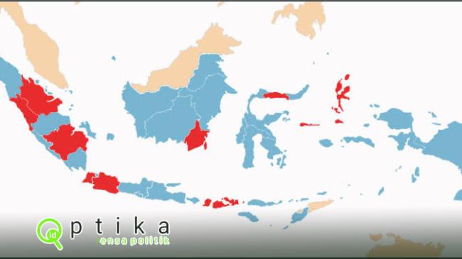 Berikut Peta Kekuatan Ganjar, Prabowo Dan Anies Dalam Survei SMRC Terbaru