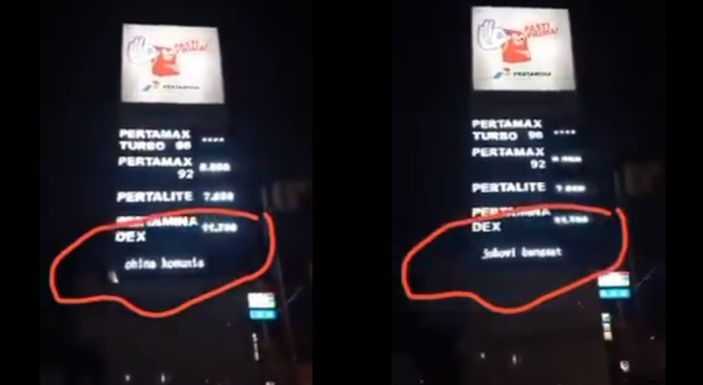 Viral Hujatan di Running Text SPBU, Xgo: Vandalisme Kelas Tinggi