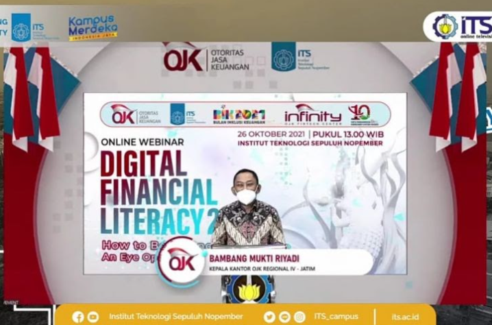 Edukasi Fintech, OJK Gandeng ITS Luncurkan Digital Financial Literacy