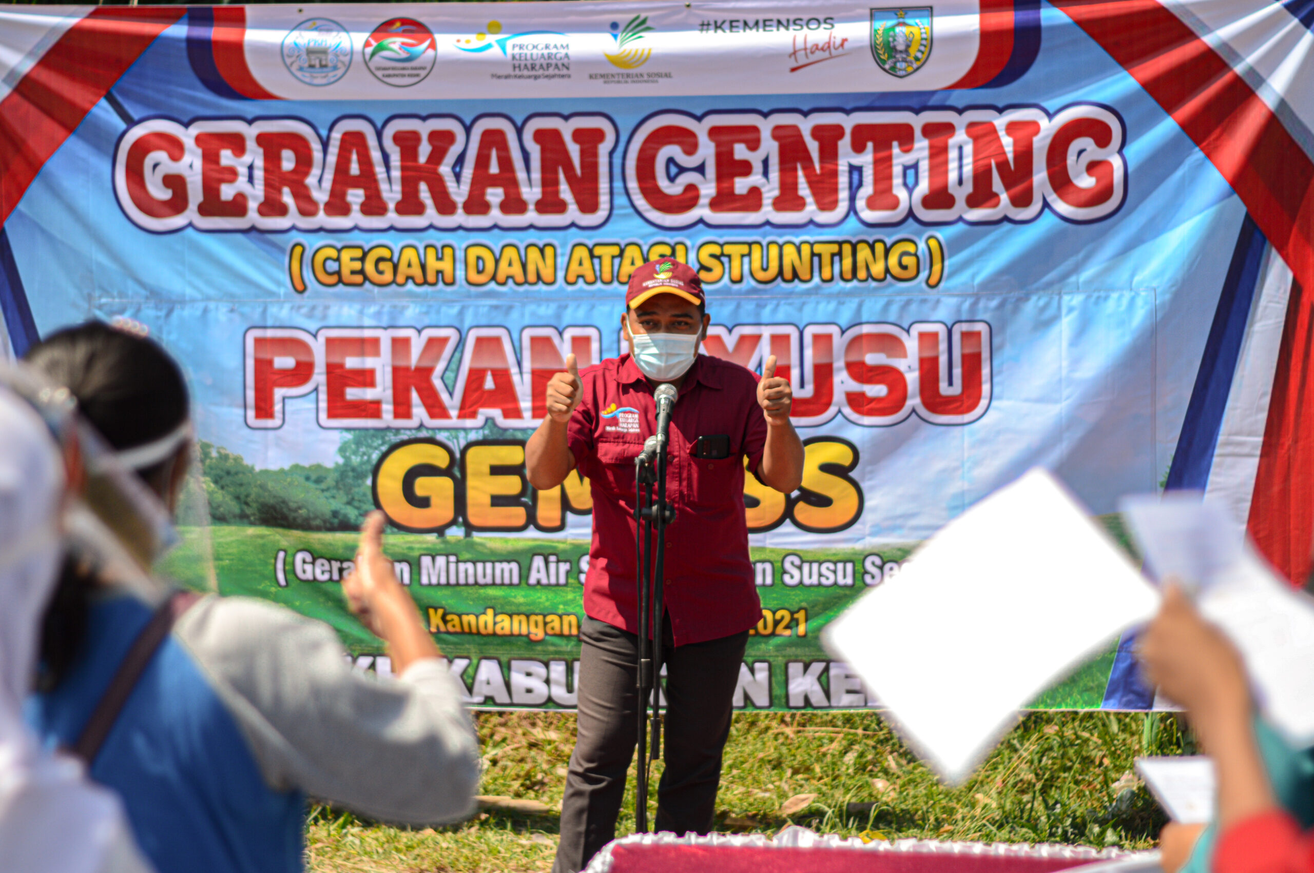 PKH Kabupaten Kediri Ajak Masyarakat Tingkatkan Konsumsi Susu Melalui GEMASS