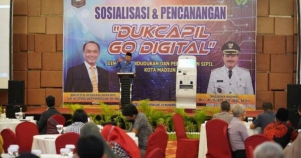 Go digital, Pemkot Madiun Luncurkan Mesin Anjungan Dukcapil Mandiri