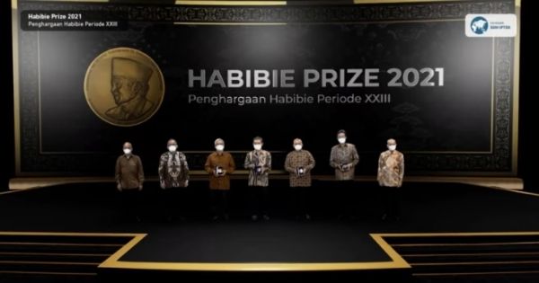 Habibie Prize ke-23 Tahun 2021, Beri Anugerah Empat Ilmuwan Bidang IPTEK