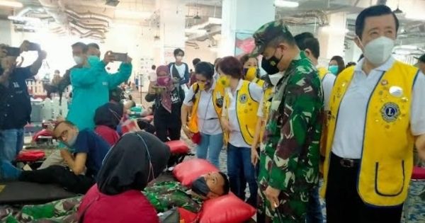 Lions Club Adakan Donor Darah, Hadiahnya Uang Rp 20 juta dan Sepeda Motor