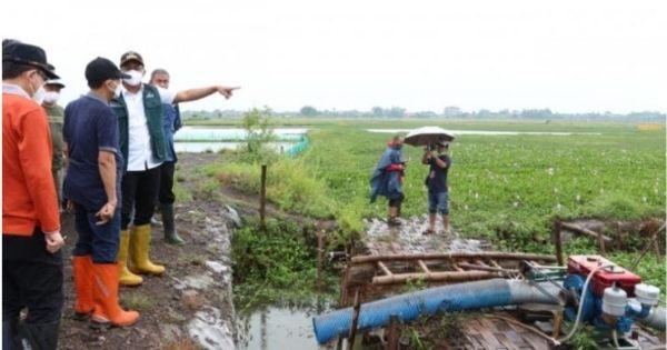 Pemkab Sidoarjo Kebut Pembangunan 6 Kisdam Penahan Banjir di Tanggulangin