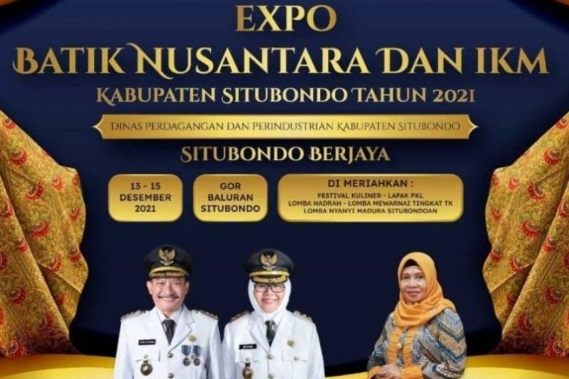 Dorong Pemulihan Ekonomi, Pemkab Situbondo Gelar Expo Batik Nusantara