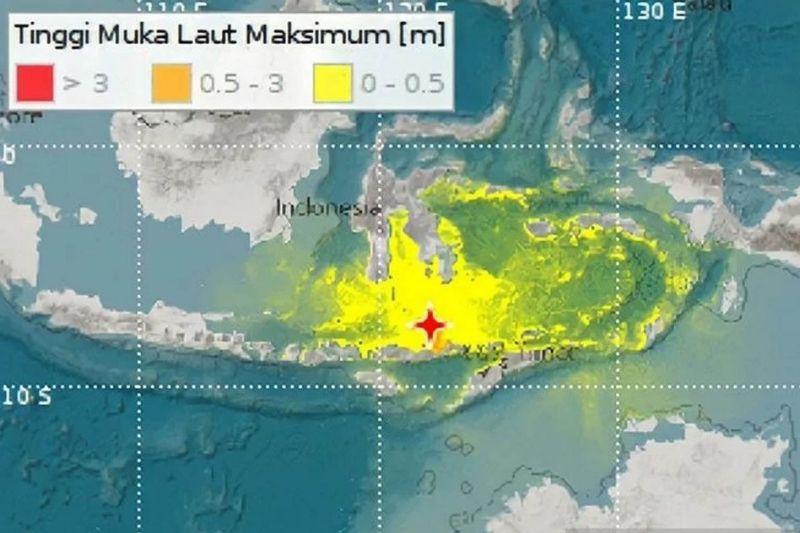 Gempa 7,4 Magnitudo Guncang NTT, Berpotensi Tsunami