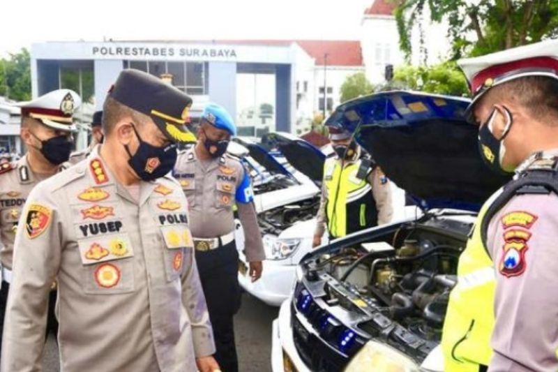 Libur Nataru, Polrestabes Surabaya Siapkan Skema Pengamanan dan Gandeng Ormas