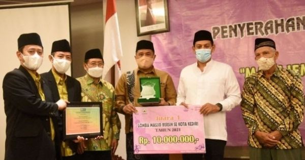 Motivasi Takmir Masjid, Pemkot Kediri dan DMI Sukses Gelar Lomba Masjid Bersih