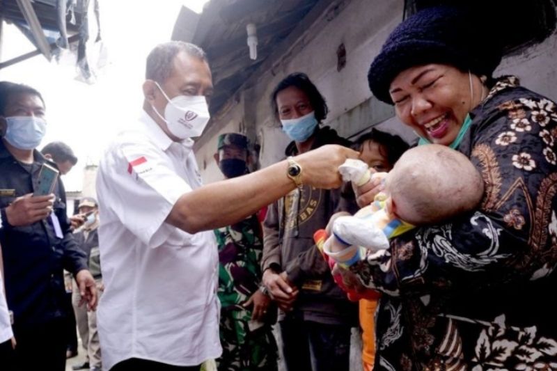 Armuji Ajak Satu Keluarga di Wiyung Pindah ke Rusun