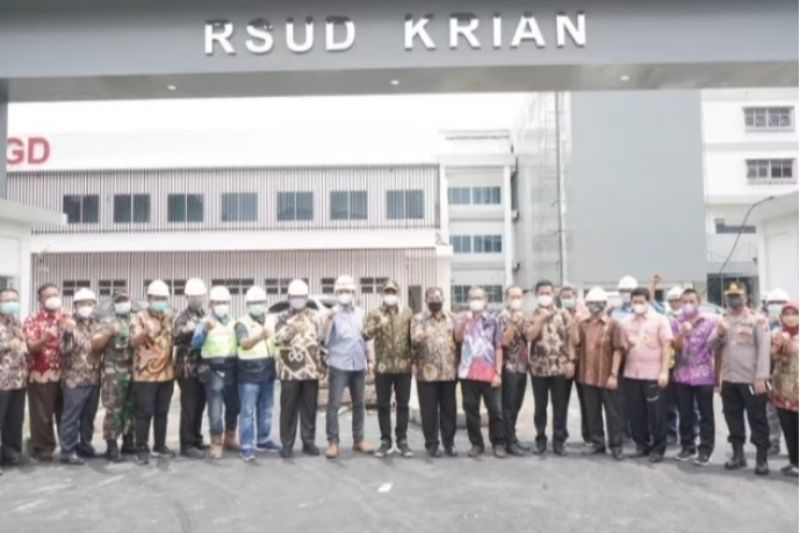 Gus Muhdlor Targetkan RSUD Krian Siap Beroperasi Bulan Maret 2022