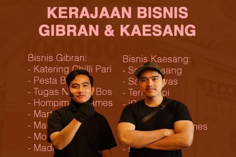 Mas Gibran, bagi tips bisnisnya dong...