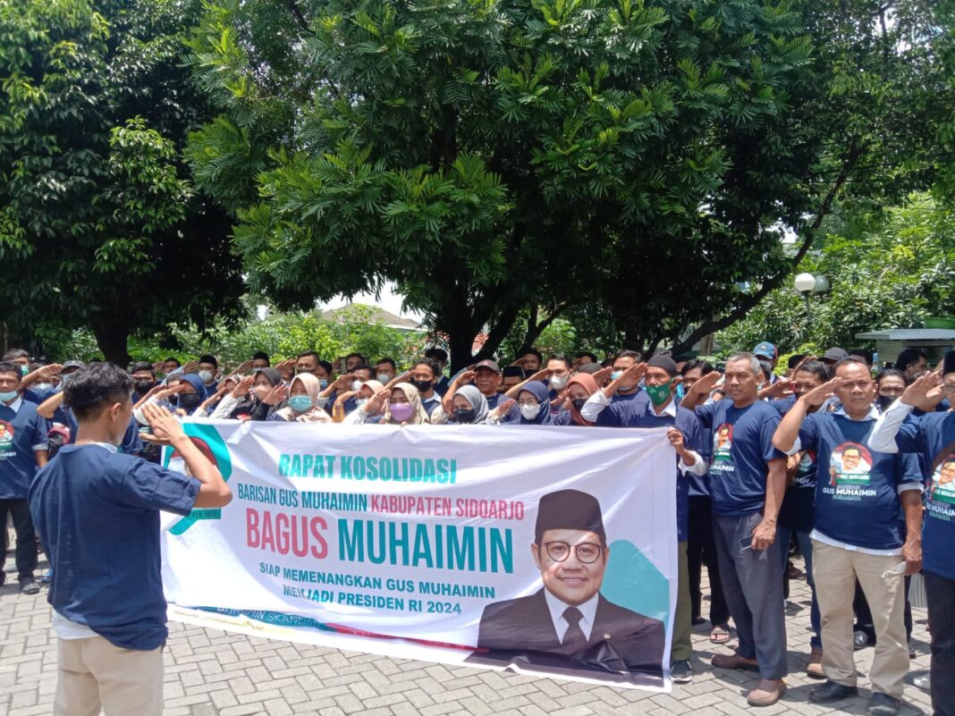 BaGus Muhaimin Sidoarjo Siap Antarkan Muhaimin Maju Capres 2024