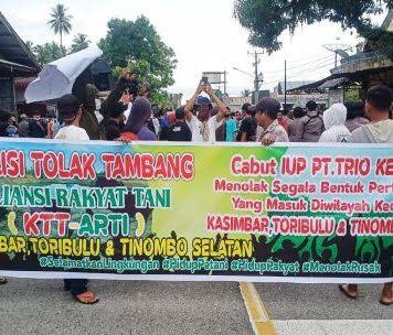 Ini Tuntutan Warga, Usai Demo Tolak Tambang Emas di Sulteng Berakhir Ricuh