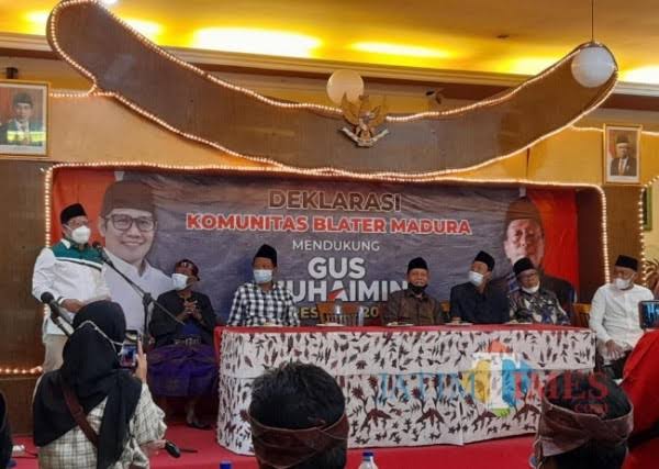 Komunitas Blater Madura Deklarasi Gus Muhaimin Capres 2024