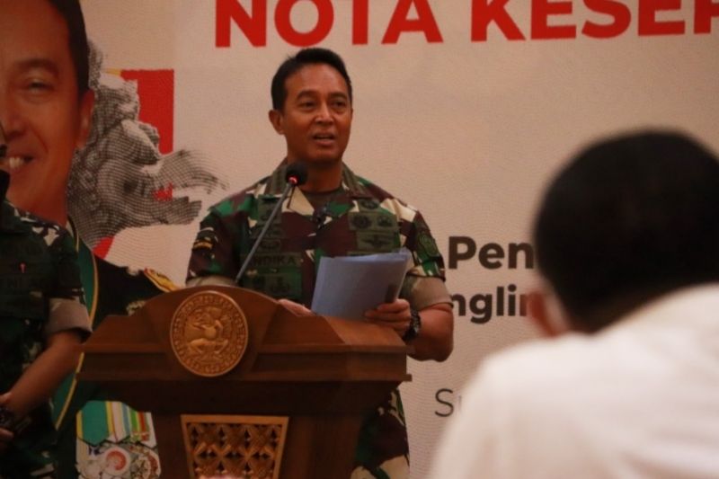 Panglima TNI Nyatakan Dukungan Penuh Vaksin Merah Putih Tahap 1