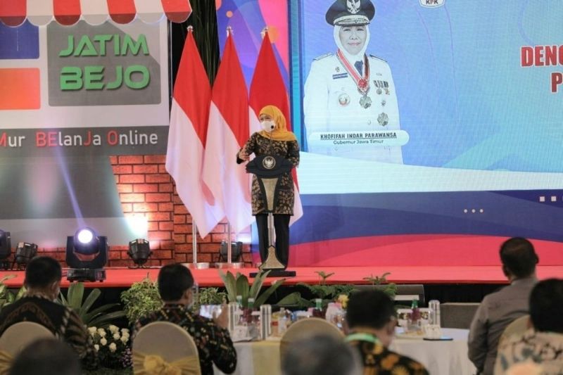 Upaya Pemprov Jatim Cegah Korupsi Pengadaan Barang/Jasa dengan 'Jatim Bejo'