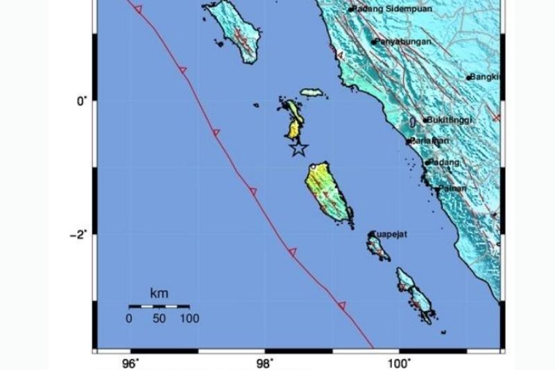 BPBD Lakukan Asesmen Dampak Gempa 6,7 Magnitudo di Nias Selatan