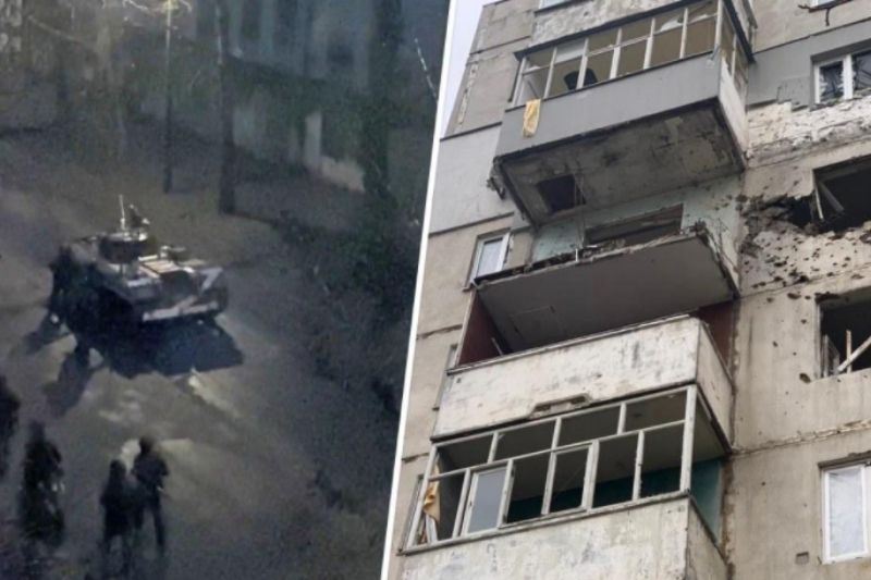 Di Bawah Beton Apartemen, Para Korban Konflik Ukraina Bertahan Hidup
