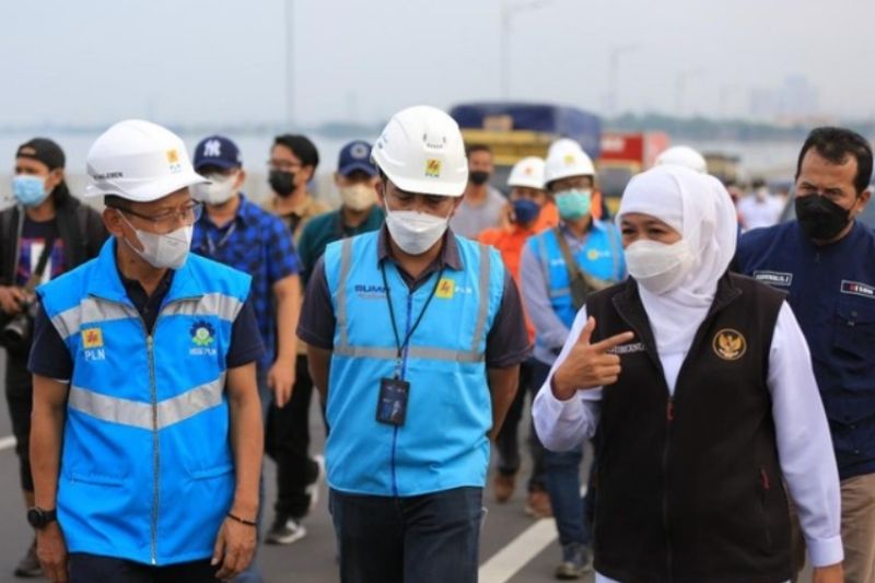 Khofifah Minta Maaf Listrik di Madura Terganggu, Upayakan Percepatan Perbaikan 