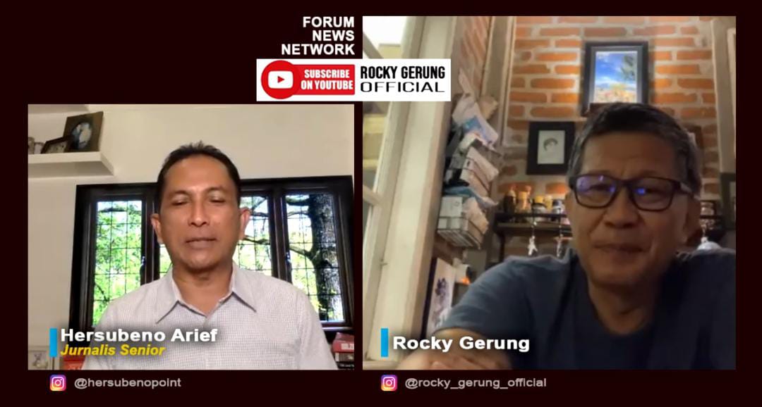 Mahasiswa Cipayung Plus Temui Jokowi, Rocky Gerung: O Tempora! O Mores! Apa Artinya?