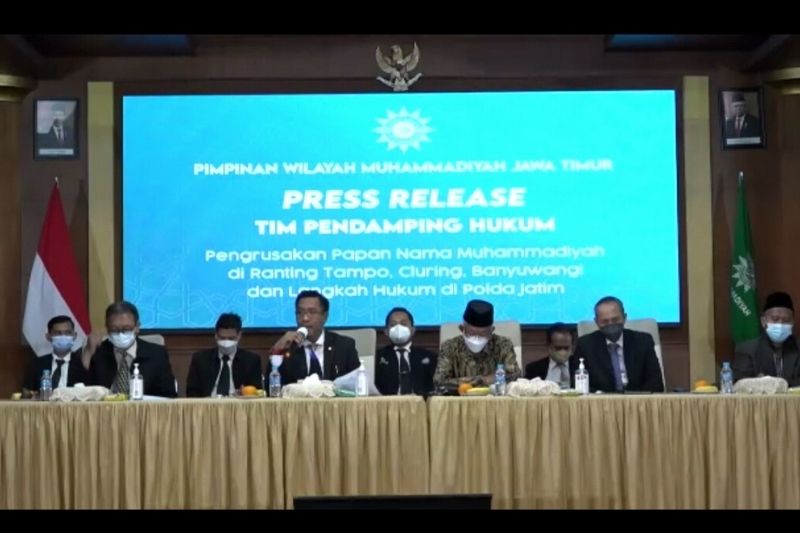 Plang Muhammadiyah dirusak, Ini 4 Langkah Hukum Muhammadiyah Jatim