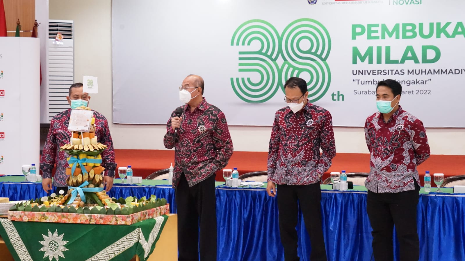 Rektor Sukadiono dalam Milad 38: Universitas Muhammadiyah Surabaya Mengalami Peningkatan Signifikan ke Taraf Eropa