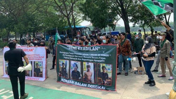 Demo Protes Kasus Begal Oleh Kadernya, 3 Orang Kader HMI Diamankan Polisi