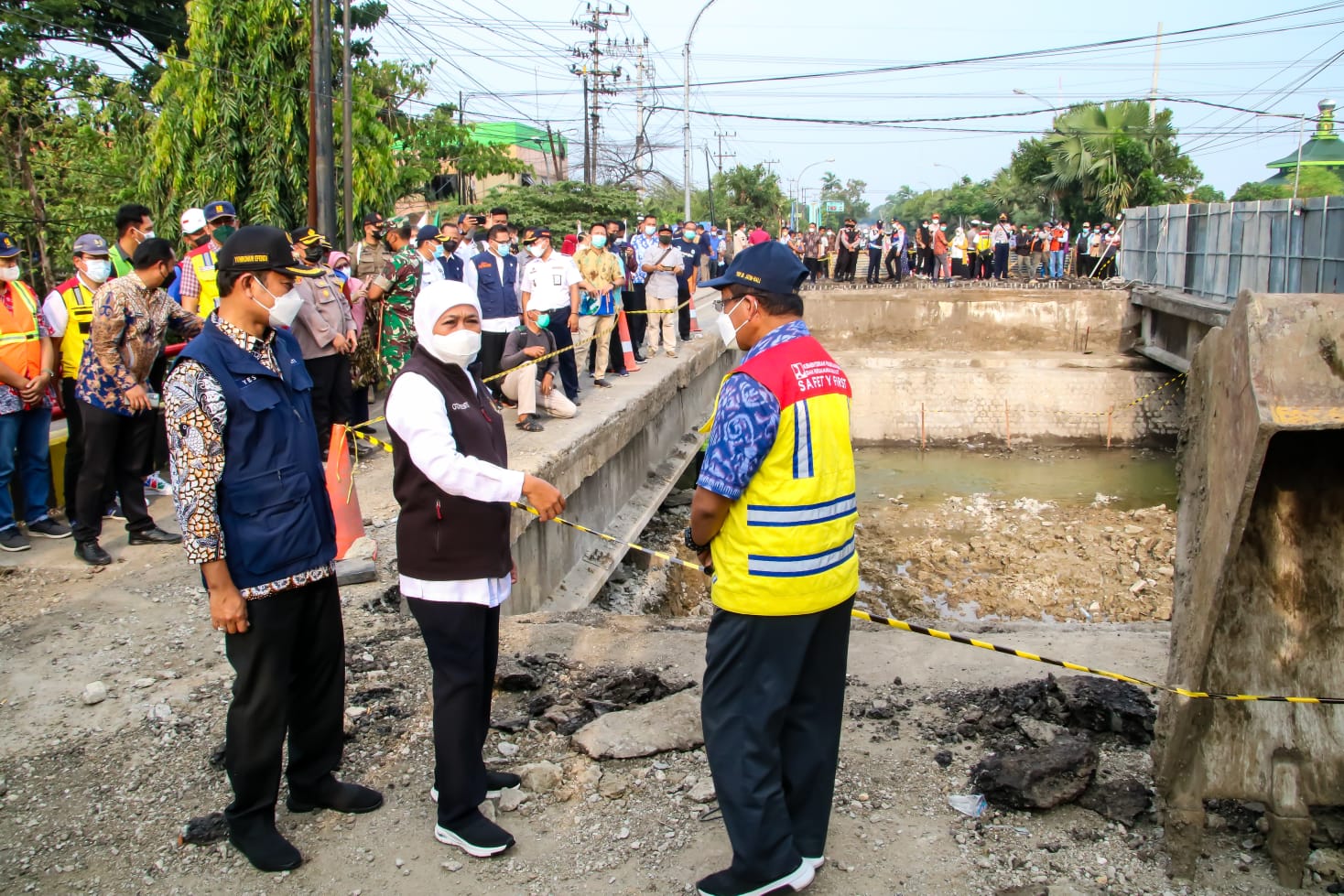 Maksimalkan Percepatan Perbaikan Jembatan Balun Lamongan