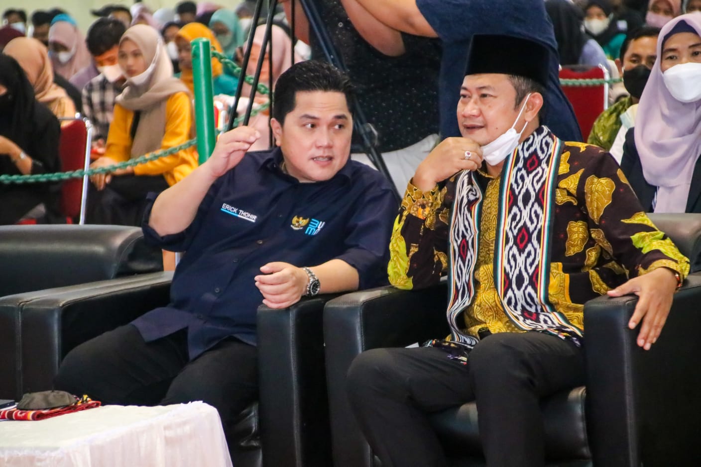 Menteri BUMN Erick Thohir Dukung Penguatan Ekonomi Kreatif Pemkab Lamongan