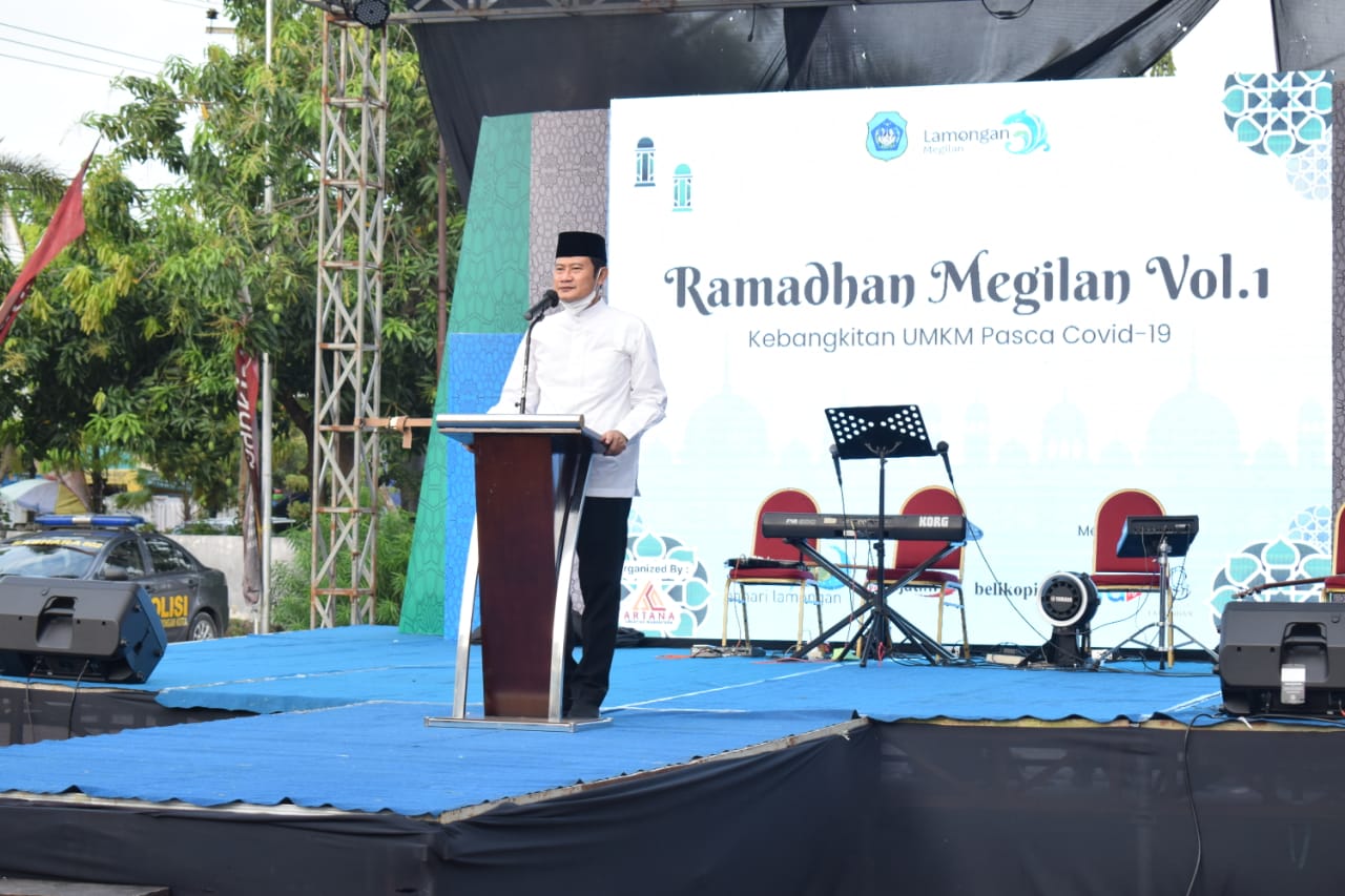 Puluhan UMKM Meriahkan Pembukaan Bazar Ramadhan Megilan