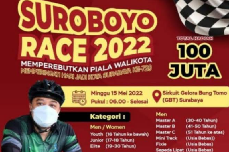 Surabaya Race Akan Digelar 15 Mei 2022