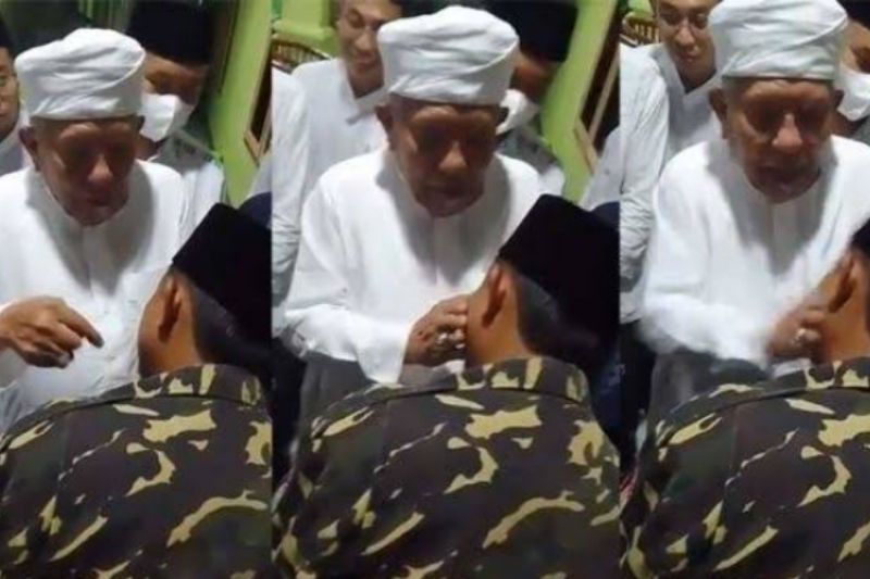 Viral! Kiai Tampar Banser Karena Terlalu Sering Menjaga Gereja