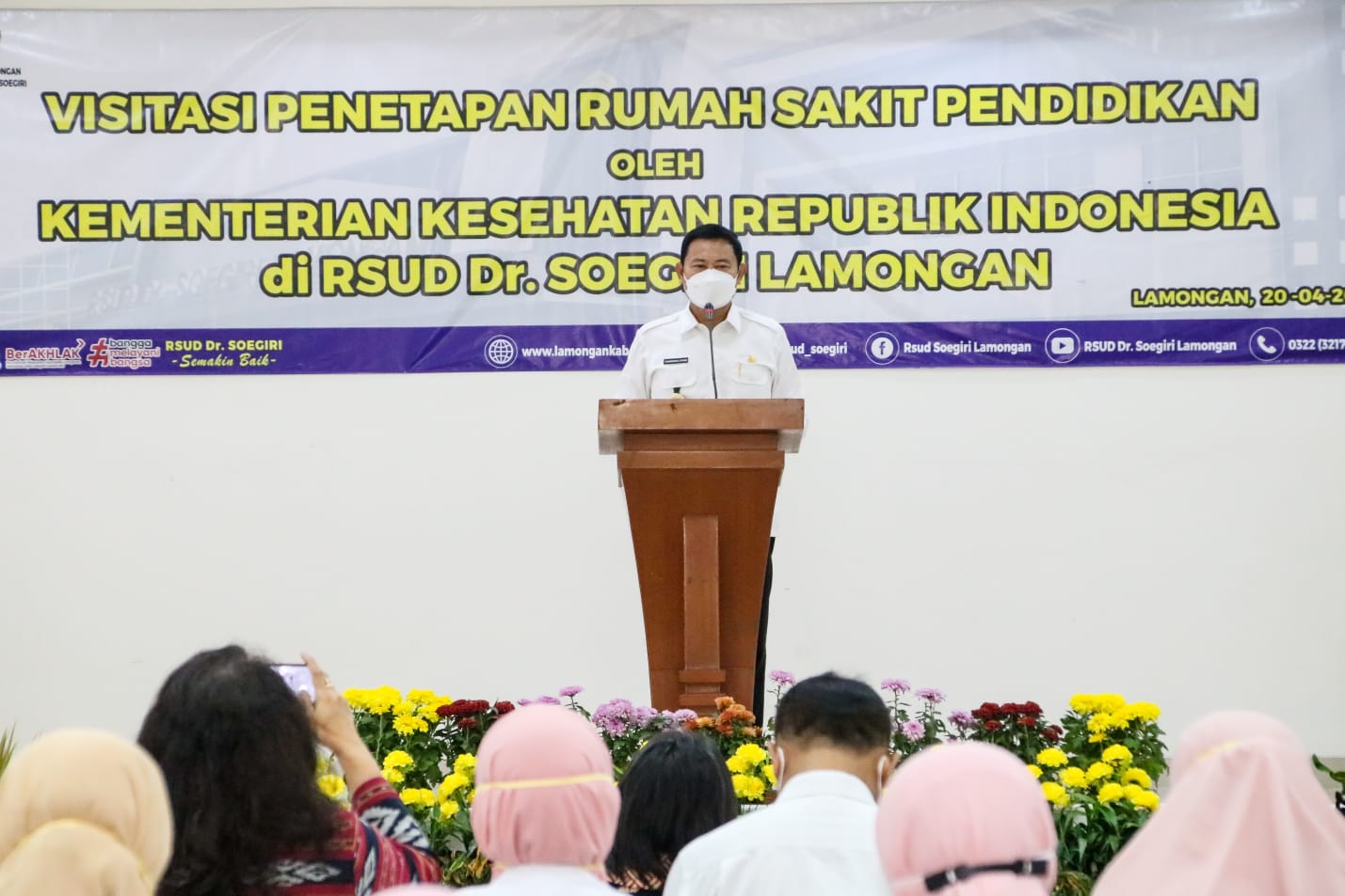 Visitasi Kemenkes RI Akan Jadikan RSUD Soegiri sebagai RS Pendidikan