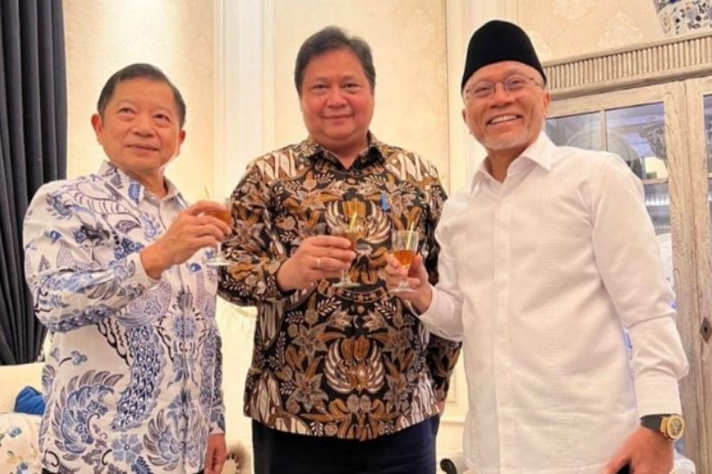 Golkar-PAN-PPP Sepakat Berkoalisi Untuk Pemilu 2024