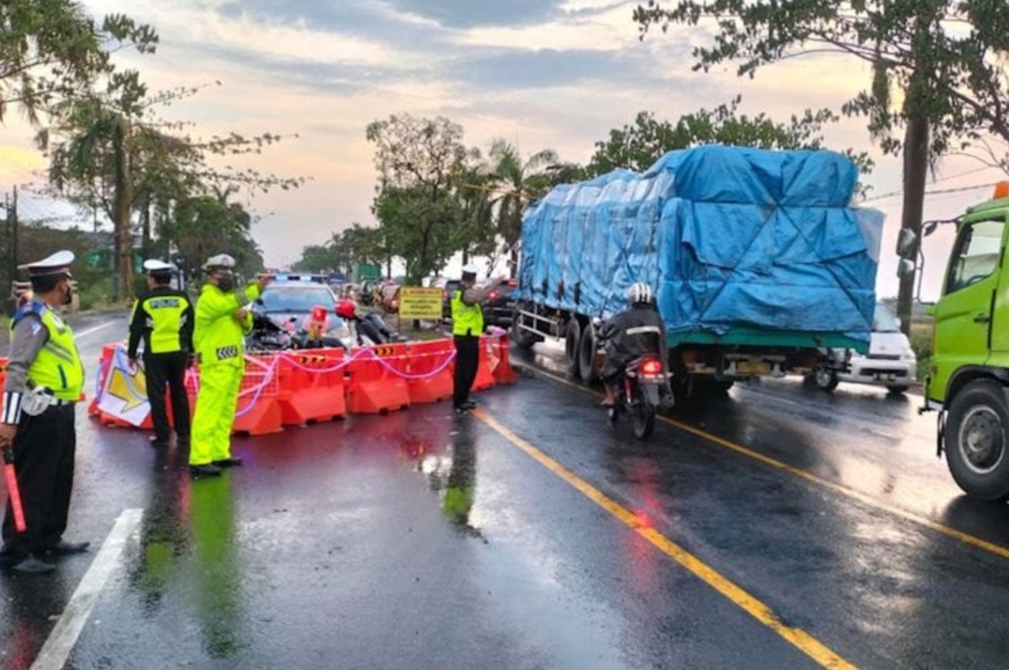 Jelang Puncak Arus Balik Mudik, Antisipasi Jalur Macet Pantura Lamongan