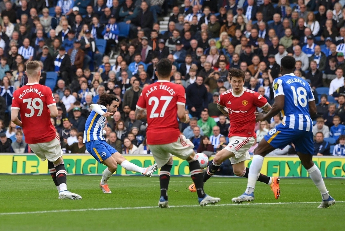 Manchester United Dicukur Habis Brighton Empat Gol Tanpa Balas