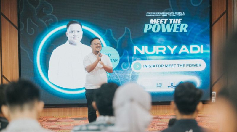 Di Unair, Calon Ketua HIPMI Surabaya Perkenalkan Strategi Usaha