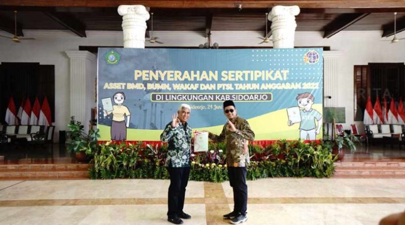 Gus Muhdlor: Data BPN, Sidoarjo Peringkat Pertama Pengurusan Sertifikat