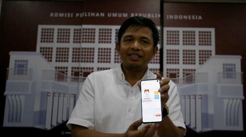 KPU Luncurkan Sistem Informasi Partai Politik