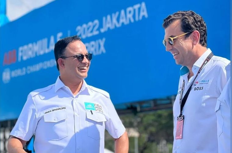 Sukses Gelar Jakarta E-Prix, Anies Baswedan Banjir Pujian