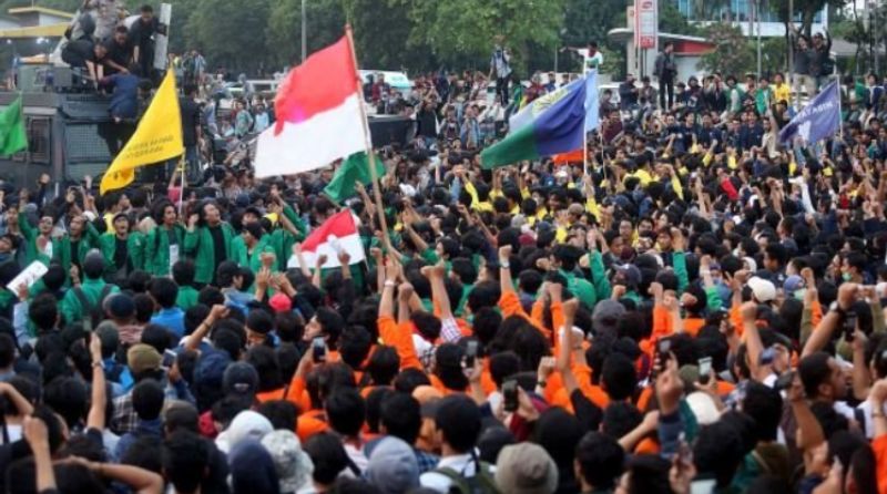 Mahasiswa Gelar Demo Pekan Melawan Demi Tolak Pengesahan RKUHP