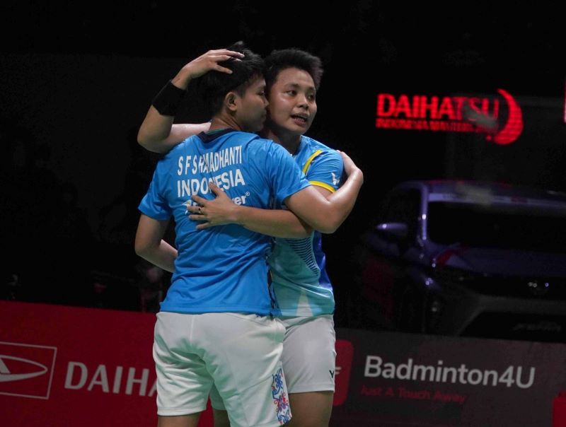 Malaysia Masters 2022: Apriyani/Fadia Menang Mudah Atas Wakil Thailand