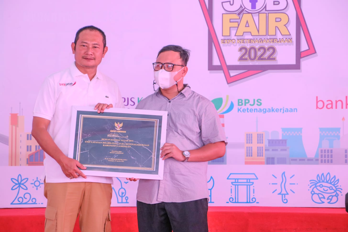 Jembatani Pencari Kerja, Lamongan Gelar Job Fair Expo 2022