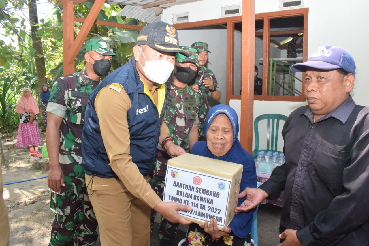 Wasev TNI Manunggal Membangun Desa ke-114 Lamongan Telah Digelar