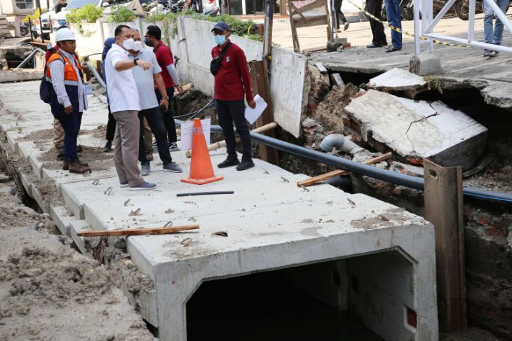 Jelang Musim Hujan, Eri Minta Pengerjaan Saluran Air Dipercepat