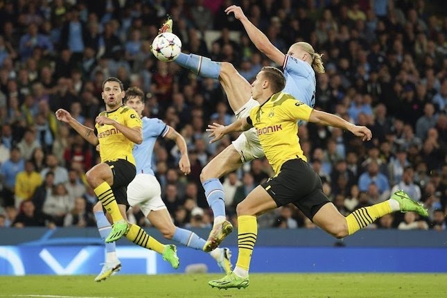 Liga Champions: Haaland Bawa Manchester City Comeback Atas Borussia Dortmund