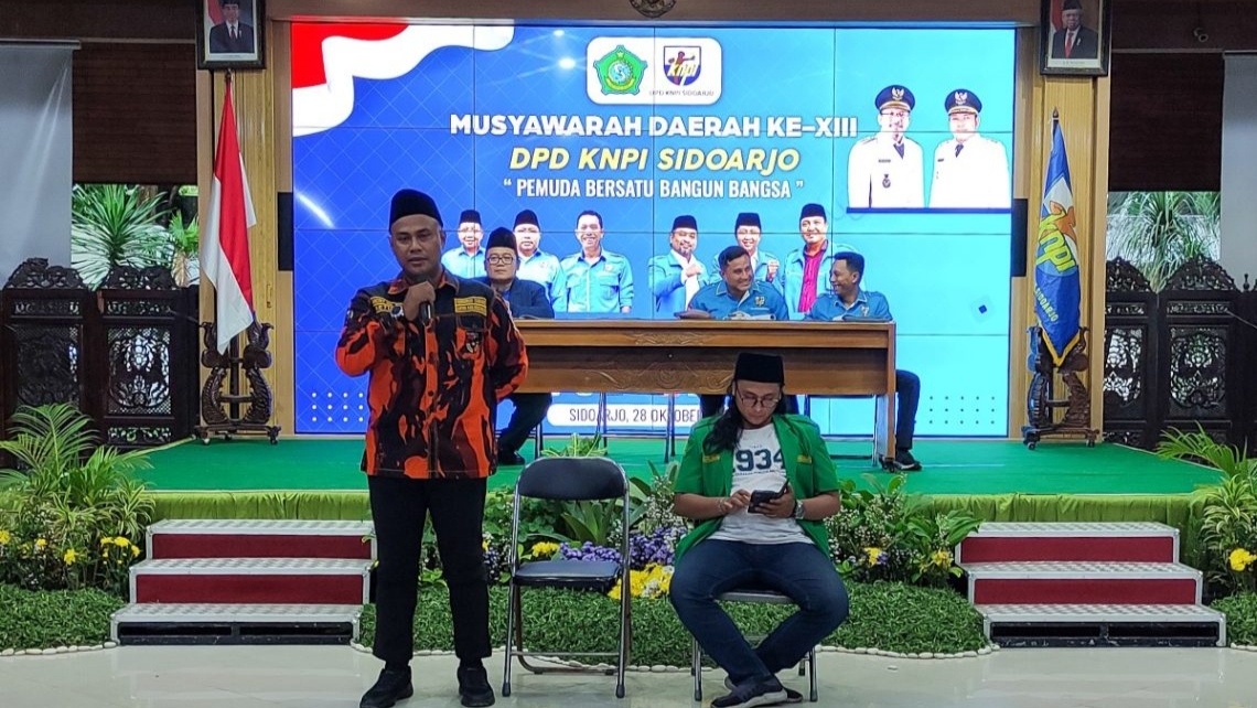 Amrul Haq Zain Terpilih Jadi Ketua KNPI Sidoarjo Periode 2022-2025