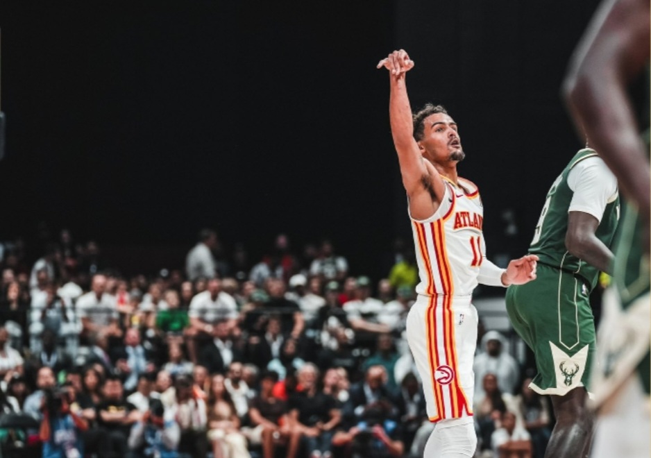 Bintang Atlanta Hawks Trae Young Bawa Timnya Sapu Bersih Laga Pramusim di Abu Dhabi